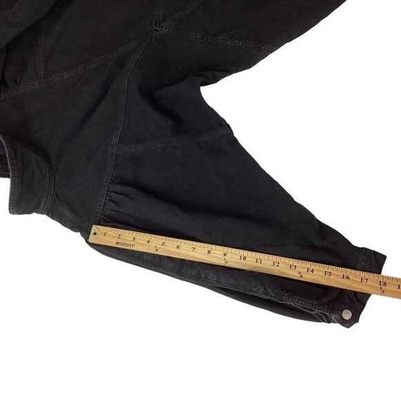 ISABEL MARANT ETOILE Size 34 (US XS) NWT Laure Robe Dress Faded Black Denim Gray - Picture 15 of 16